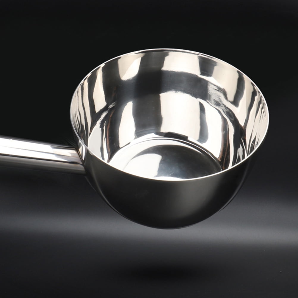 Raindrops scoop Water Scoop Dipper Silver Multipurpose Home Cooking 1Pcs