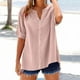 thumbnail image 2 of Vestidos Casuales Para Mujer, Blusas De Mujer De Moda Camisetas sueltas de verano con cuello redondo y manga corta para mujer, 2 of 4
