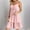 Pink, variant on Dresses For Women Sevevn Ladies' Summer V-Neck Strap Solid Color Dress Sundresses For Women 2025