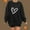 1# Black cheap stuff under 5 dollars, variant on Dyegold Half Zip Pullover Women Teen Girls Heart Print Graphic Womens Oversized Sweaters Women'S Fashion Hoodies & Sweatshirts Y2K Clothes Plus Size ​Christmas ​Women'S Fashion ​Holiday Gift Finder