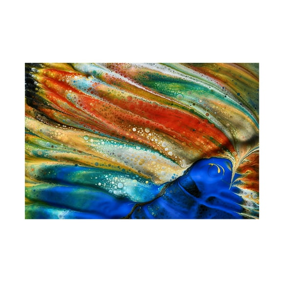 Trademark Fine Art Heidi Westum The blue fish Canvas Wall Art