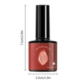 thumbnail image 3 of Gel Nail Polish, Soak Off Gel Polish, Jelly Amber Gradient Nail Art Kit, Translucent Long-Lasting High Gloss Finish Manicure Set for Salon and Home Use, 3 of 5