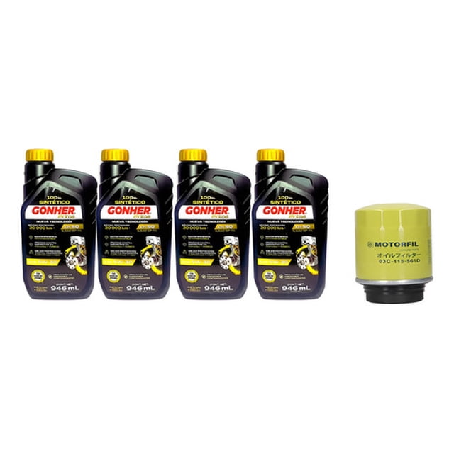 Kit Cambio Aceite Vento 2014 Al 2021 1.6 Gonher 5w30 Api Sq