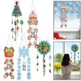 thumbnail image 4 of Christmas Diamond Art Painting Wind Chime Ornament DIY Kit, 4 of 5