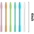 thumbnail image 3 of Silicone Stir Stick Kit, 6PCS Hand Stir Sticks, 3PCS Epoxy Brushes Applicators, Reusable DIY Tool Bulk Set for Resin Mixing, Paint, Making Glitter Tumblers Cups, Arts, Crafts, Set of 9, 3 of 7