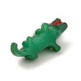 thumbnail image 3 of 30 pc Opaque Resin Pendants Crocodile Charms with Platinum Tone Iron Loops Dark Green 12x29.5x14.5mm Hole: 2mm, 3 of 3