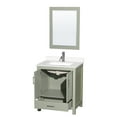 thumbnail image 7 of Wyndham Collection Wcs141430s-Qtz-Unsm24 Sheffield 30" Free Standing Single Basin Vanity, 7 of 7