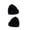 Black, variant on Oasiva Stylish Plush Cats Ear Hair Clips Unique Cats Ear Hair Clips Soft Nonslip Bangs Claw Clips for Women Decoration