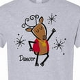 thumbnail image 4 of Inktastic Dancer Reindeer T-Shirt, 4 of 5