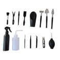 thumbnail image 2 of 15-piece Set Transplanting Tools, Mini Garden Succulent Tool Small Gardening Hand Tools Set For Indoor Miniature Fairy Garden Plant Care, 2 of 3