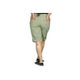 thumbnail image 2 of RSN Womens Stretched Bermuda Relaxed- fit Short Pants ( 2 Pcs Set, Black and Olive), 2 of 6