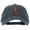 Navy, variant on Wizard Brown Hat Embroidered Unstructured Cotton Cap - Navy OSFM