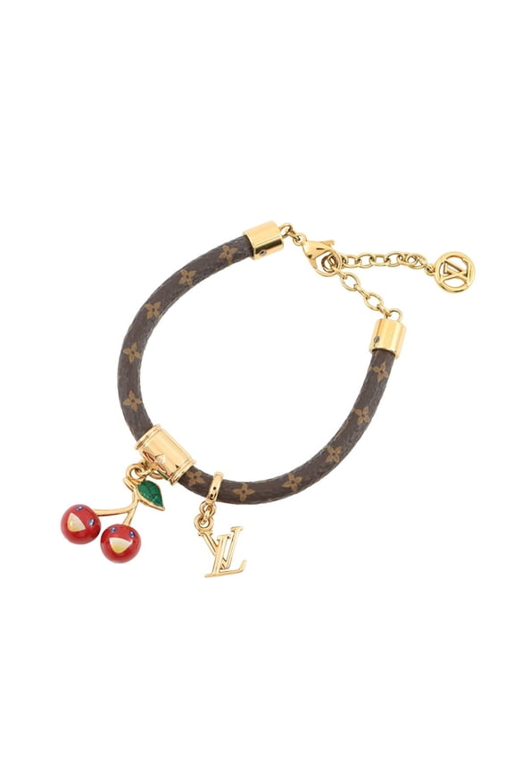 Pre-Owned Louis Vuitton Monogram LV x TM Cherry Bracelet M8977Z LOUIS VUITTON Takashi Murakami...