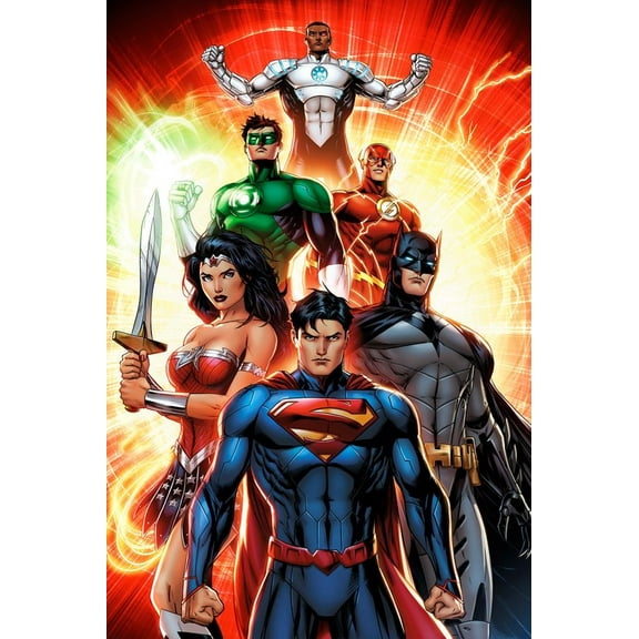 Superman Diamond Painting Kits for Adults, 5D Diamond Art Kits for Beginners, DIY Full Drill Paint with Diamond, Home Wall Decor 12 x16 Inch