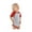 VN HTHR/ VN RED, variant on Infant Baseball Fine Jersey Bodysuit, Style RS4430