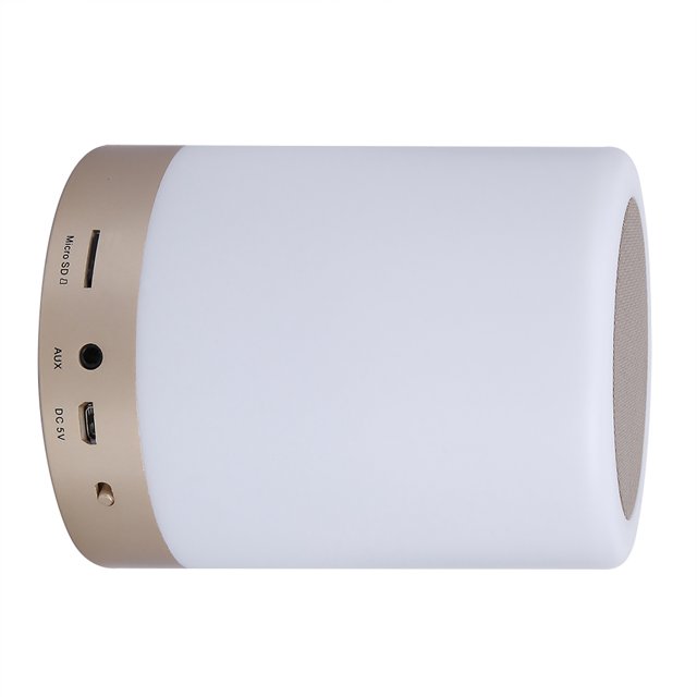 Wireless Quran Speaker, Practical 8GMP3 Touch Lamp, Remote Control Quran Speaker, For Quran Lighting