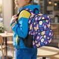 thumbnail image 2 of KUIFORTI Butterfly Floral Toddler Backpack Girls Kids School Bag with Multiple Organizer Pockets Adjustable Straps Breathable for Preschool Kindergarten Back to School Gifts, 2 of 7