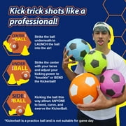 KickerBall Swerve Sports Soccer Ball, Orange
