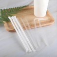 thumbnail image 2 of 100Pcs/Bag Drinking Straws Eco-friendly Multicolor Portable Flexible Disposable Plastic Drinking Straws for Home KAESI, 2 of 5