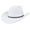 White, variant on BELTNOV Men's Classic Western Cowboy Wool Felt Hat Retro Wide Brim Sun Hat with Metal Vents for Outdoor Riding Festival Party Daily Commute Gold