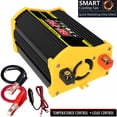 thumbnail image 2 of Inversor de motocicleta de 4000W, convertidor de voltaje de pantalla Digital portátil para viajes y acampada, fuente de alimentación de vacío, Paneles de instrumentos para automóviles Amarillo 220V Riwesomey  VI018030-04, 2 of 6