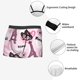 thumbnail image 3 of Fotbe Eiffel Tower and Butterflies Calzoncillos Tipo Boxer con Bolsa de Soporte Total para Hombre, X-Temp Fresco, Transpirable y de Secado Rápido-X-Large, 3 of 5