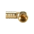 thumbnail image 4 of Unique Bargains Brass Barb Hose Fitting 90 Degree Elbow Barbed G Male Pipe 2pcs 14mm, 4 of 5