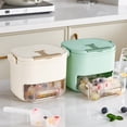 thumbnail image 3 of Outdor Tray With Lid And Ice Storage 52 Ice Cubes And Release Ice Drawer Style Portable Ice Maker With Container For Home Camping, 3 of 5
