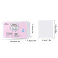 thumbnail image 2 of Pack of 1000 Makeup Pads Non-woven Fabric Portable Eyeshadow Eyeliner Remover Mat Shadow Rectangular Cosmetics Mascara Lipstick Remover DIY Home Tools, 2 of 7