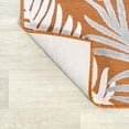 thumbnail image 6 of JONATHAN Y HAWAII 3 x 5 Area Rug, Montego Tropical Palm - Orange/Navy/Ivory, HWC101A-3, 6 of 7