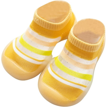 

QWZNDZGR Shoes for First Steps Sneaker Breathable Warm Soft House Shoes Baby Toddler Indoor House Floor Slipper