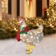 thumbnail image 3 of Bufanda, Luces Decorativas, Escultura De Jardín Plana, Adornos De Pollo Para Césped, Decoraciones Navideñas sonducket HA042677-02, 3 of 4
