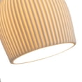 thumbnail image 2 of Petaluma Bone Porcelain Wall Sconce - Matte Black, 2 of 9