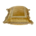 thumbnail image 3 of Parkland Collection Catia 12x24" Square Fabric Throw Pillow in Yellow/Beige, 3 of 7