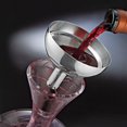 thumbnail image 3 of Wine Enthusiast Aerating Funnel w/Removable Screen & Stand – Premium Stainless Steel Wine Filter for Mess Free Pouring, 3 of 4