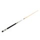 thumbnail image 1 of Taco de billar con funda antideslizante, punta de 12,5 mm, 57" (145 cm), portátil, de madera. Blanco, 1 of 7