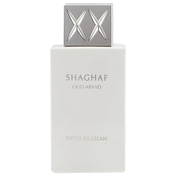 Swiss Arabian Shaghaf Oud Abyad, Arabian Perfume for Men, 2.5 oz
