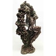 thumbnail image 3 of Ebros Faux Bronze Sheila Wolk Angel Gatekeeper Statue 10.5"Tall, 3 of 5