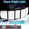 thumbnail image 2 of Solar Lights AmeriTop 300 LED, 6500 K, sensor de movimiento, paquete de 2, 2 of 8