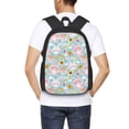 thumbnail image 6 of Vsdgher Love You Rabbit Print Backpack for Women Men School Bookbag with Laptop Compartment for College Work Travel, Simple Fashion Casual Daypack, Fit 15" Laptop, 6 of 8