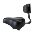 thumbnail image 2 of Asiento de bicicleta ancho con respaldo, sillín de bicicleta eléctrica, sillín de con absorción de impacto, piezas de ciclismo para adultos, 2 of 8