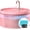 Pink cat fountain + 6 Filters & 3 Sponges, variant on Cat Water Fountain: 108oz/3.2L Cat Fountain Super Silent Pet Drinking Dispenser - Water Fountains for Kitty Indoor - Quiet Pump and Faucet Design - Suitable for Cats and Dogs -