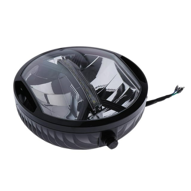Luz de Delantero LED para Moto kusrkot Motocicleta Faro de la motocicleta