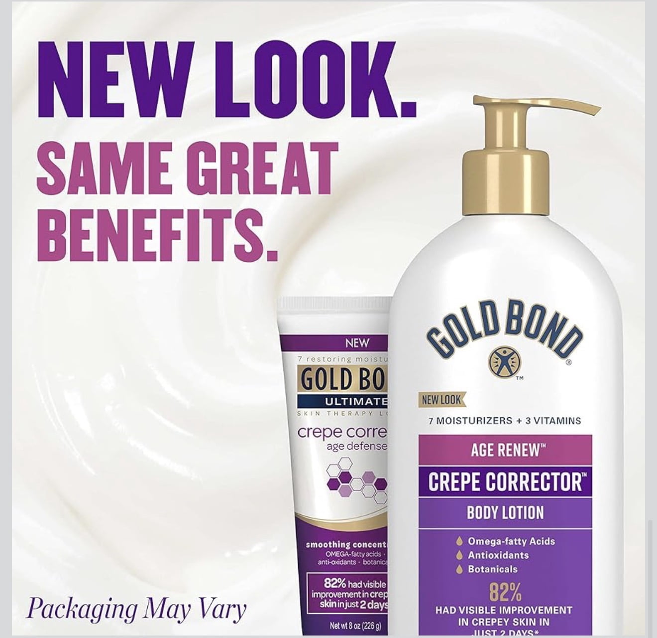 Gold Bond Age Renew Crepe Corrector Body Lotion, Replenishing & Smoothing Formula, 2 pk./ 14 oz.