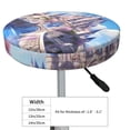 thumbnail image 4 of Bingfone Majestic Fantasy Castle Padded Round Bar Stool Cover Cushion with Elastic Fabric Round Chair Seat - Majestic Fantasy Castle, 4 of 7
