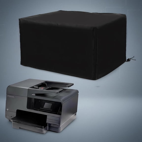 Printer Dust Cover for HP/Epson/Canon/Brother Wireless Printers, Universal Case Protector, Oxford Anti-Static Waterproof Black Printer Covers