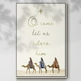 thumbnail image 2 of Away in a Manger Collection B - Framed Gallery Wrapped Holiday Canvas - 25 x 37 - White Frame, 2 of 8