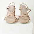 thumbnail image 7 of J. Adams Camila Sandals for Women, Square Open Toe Strappy Mid Block Heels, Elegant & Comfortable, 7 of 7