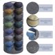 thumbnail image 4 of Estante para sombreros, organizador de sombreros de fieltro, puerta de pared, soporte para sombreros visible para gorras de béisbol, 4 of 5