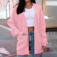 thumbnail image 2 of Aellinatey Womens Oversized Cardigans Soft Knit Cardigan Sweater with Pockets, 2 of 7
